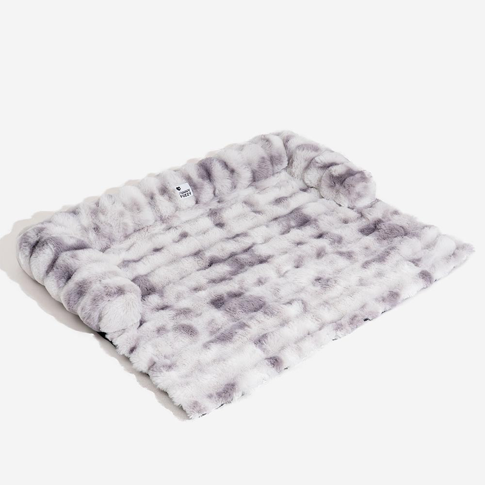 Cozy Fluffy Fuzzy Calming Dog Bed Sofa Protector Mat