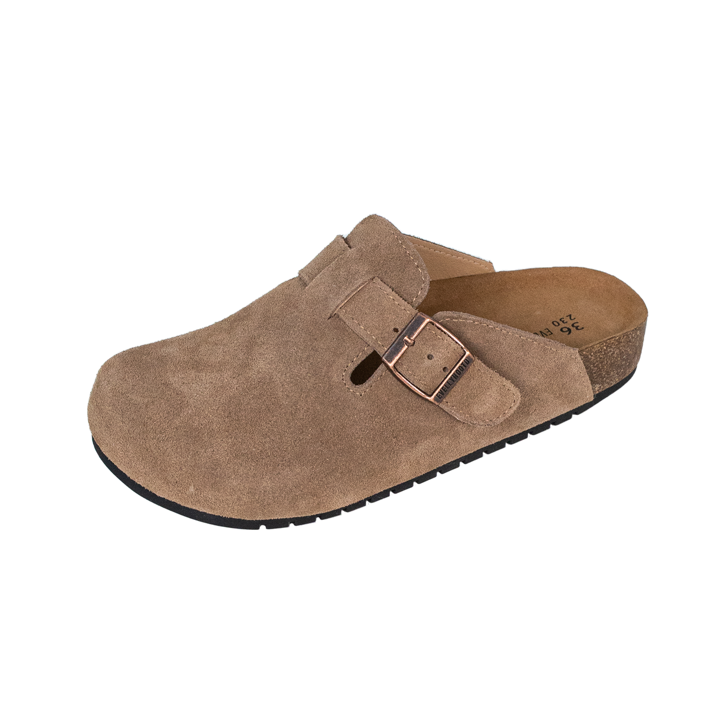 CloudTread Suede Cork Clogs
