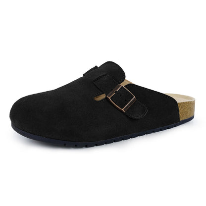 CloudTread Suede Cork Clogs