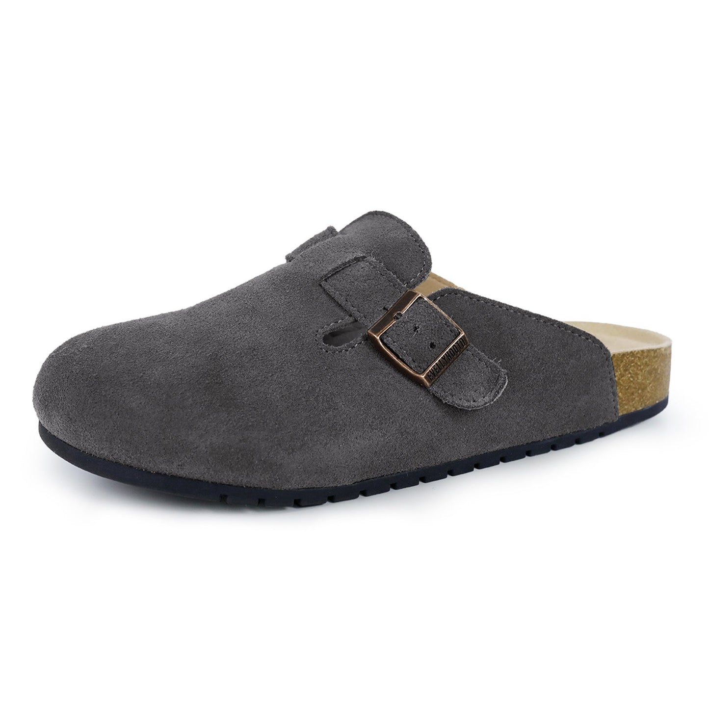 CloudTread Suede Cork Clogs