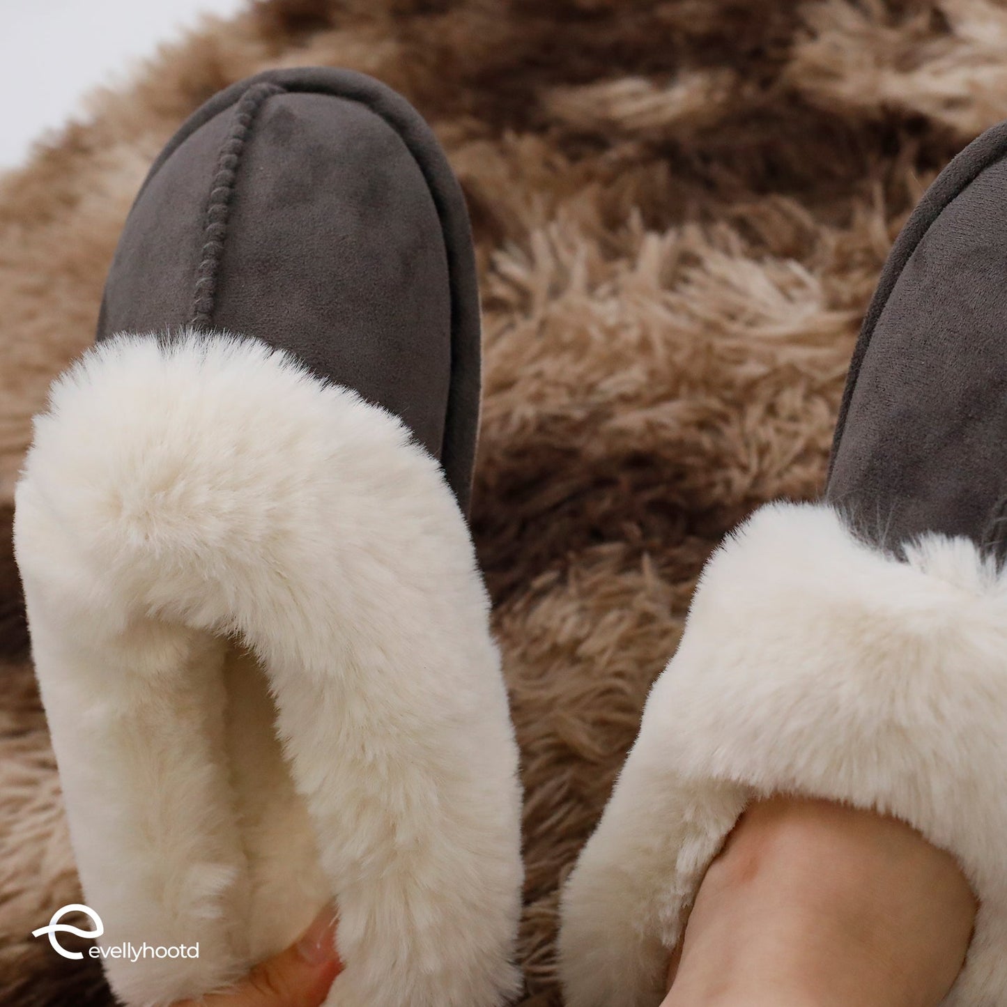 CloudComfort Fluffy Slippers
