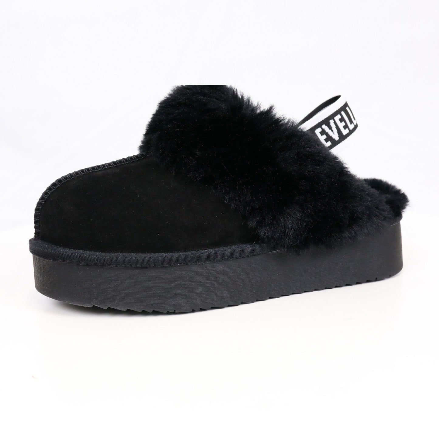 CloudStep Furry Platform Slippers