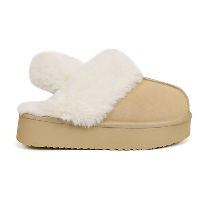 CloudStep Furry Platform Slippers