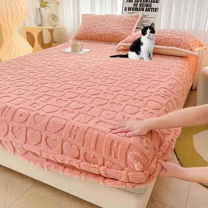 ComfyHeart Print Fitted Sheet