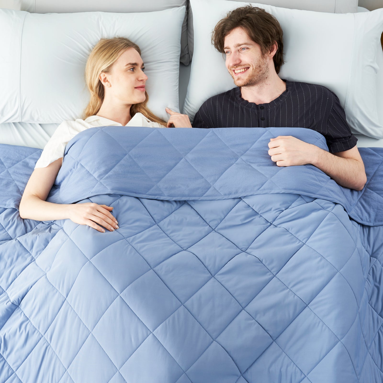 Chill Weave Square Cooling Blanket for Year-Round Comfort