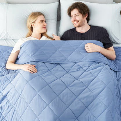 Chill Weave Square Cooling Blanket for Year-Round Comfort