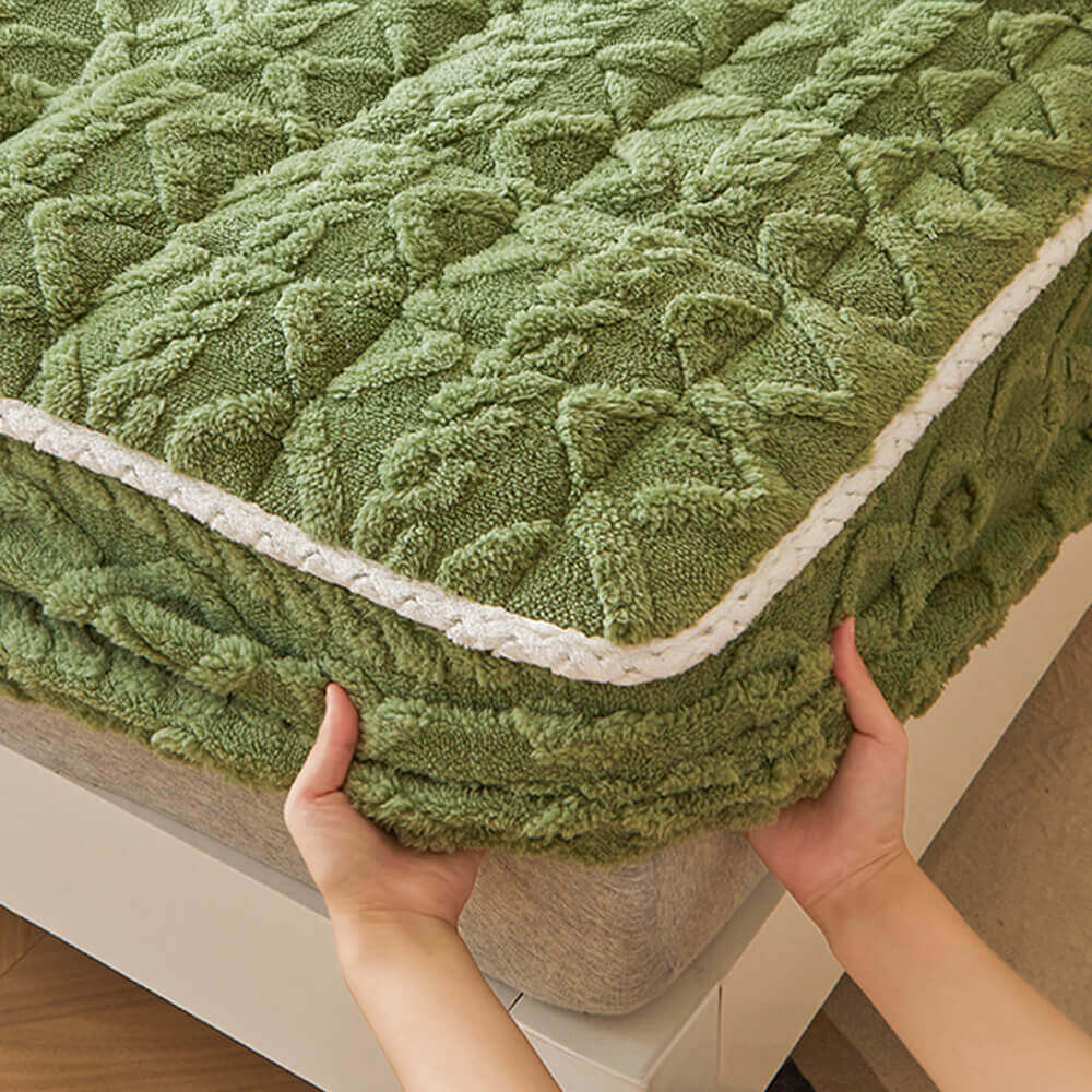 Ultimate Washable Fluffy Fitted Sheet Mattress Cover