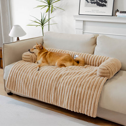 Fluffy Sofa Blanket Bolster Dog Mat Couch Cover Protector