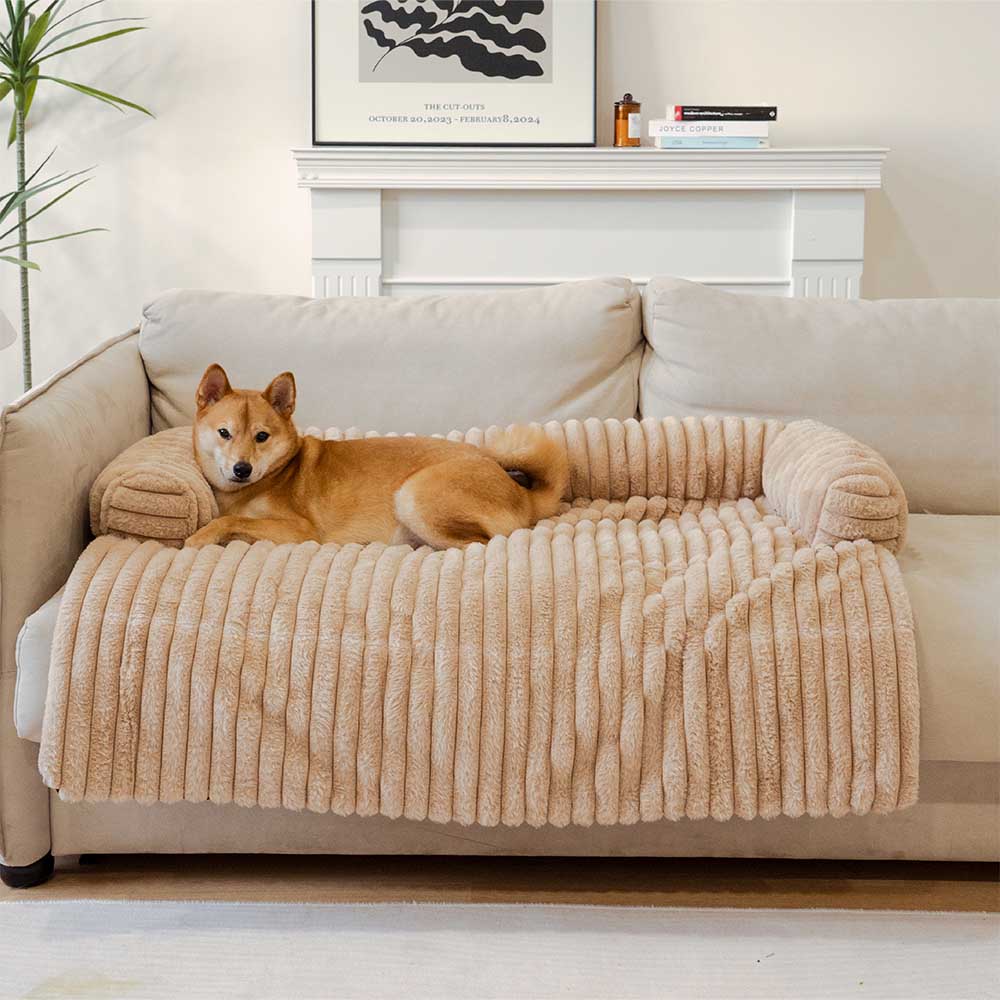 Fluffy Sofa Blanket Bolster Dog Mat Couch Cover Protector