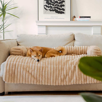 Fluffy Sofa Blanket Bolster Dog Mat Couch Cover Protector