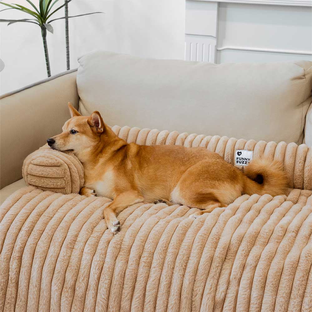 Fluffy Sofa Blanket Bolster Dog Mat Couch Cover Protector