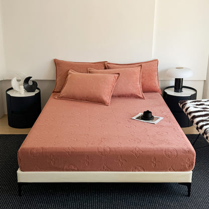 MonoFloral Milk Velvet Bedding