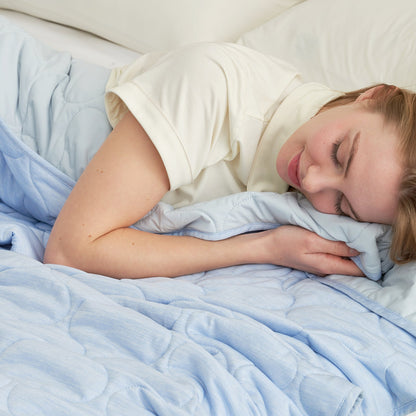 Premium Dual-Sided Cooling Blanket for All-Season Comfort