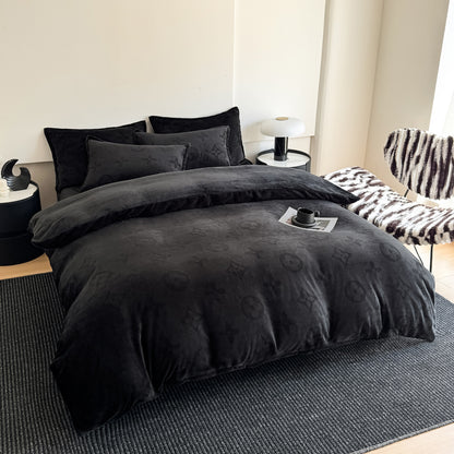 MonoFloral Milk Velvet Bedding
