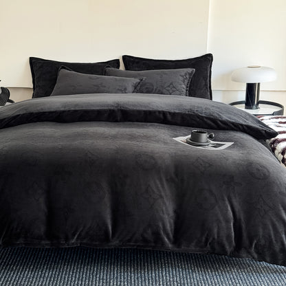 MonoFloral Milk Velvet Bedding