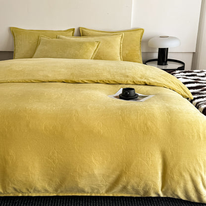 MonoFloral Milk Velvet Bedding