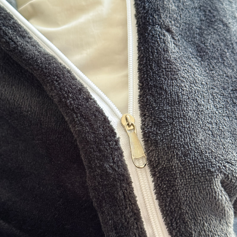 MonoFloral Milk Velvet Fitted Sheet