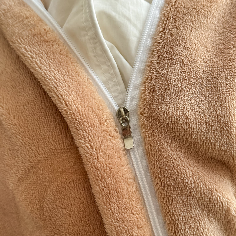 MonoFloral Milk Velvet Fitted Sheet