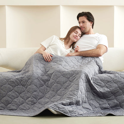 Premium Dual-Sided Cooling Blanket for All-Season Comfort