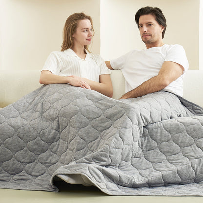 Premium Dual-Sided Cooling Blanket for All-Season Comfort