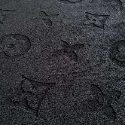 MonoFloral Milk Velvet Fitted Sheet