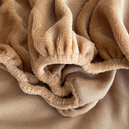 MonoFloral Milk Velvet Fitted Sheet