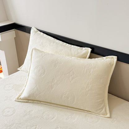 MonoFloral Milk Velvet Bedding