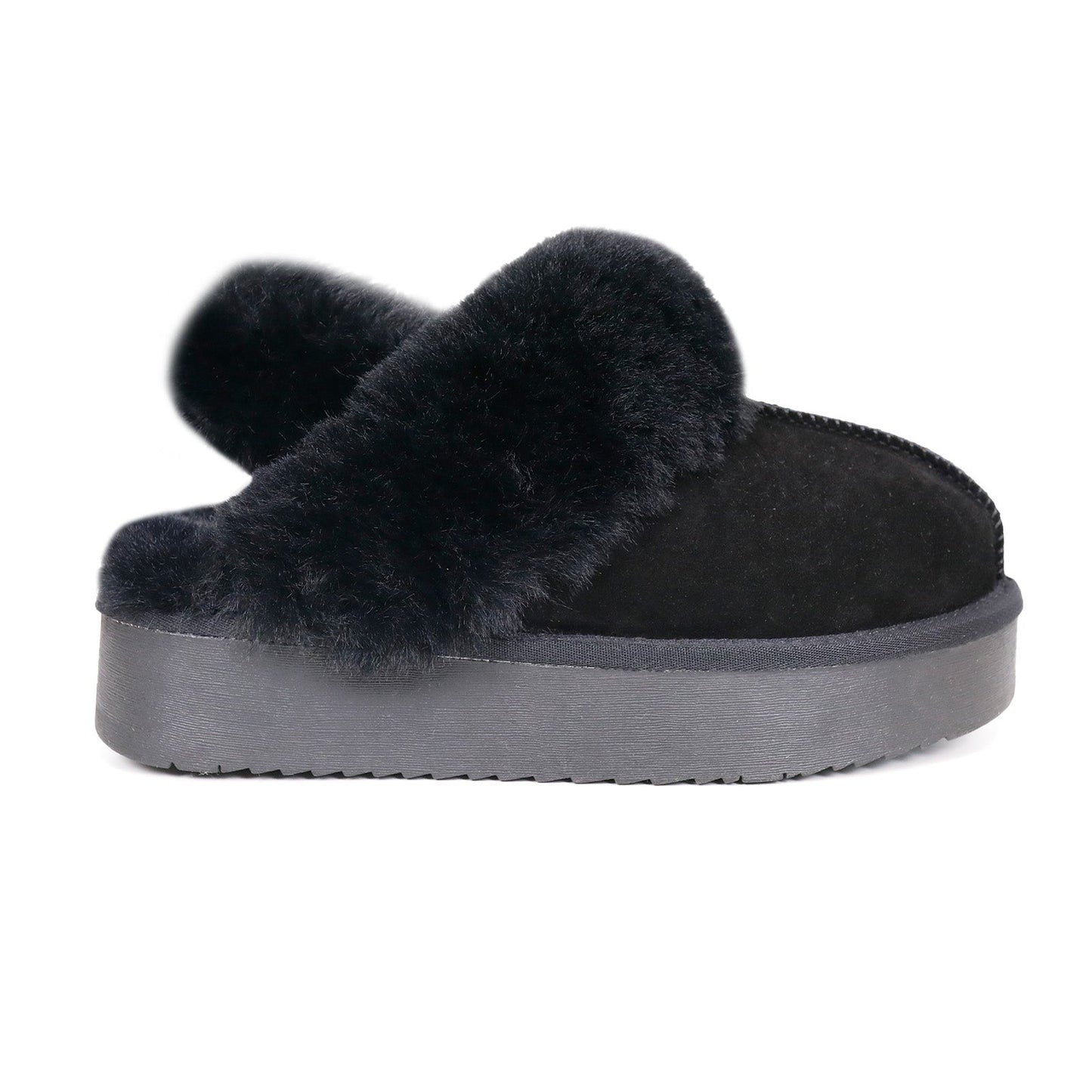 CloudStep Furry Platform Slippers