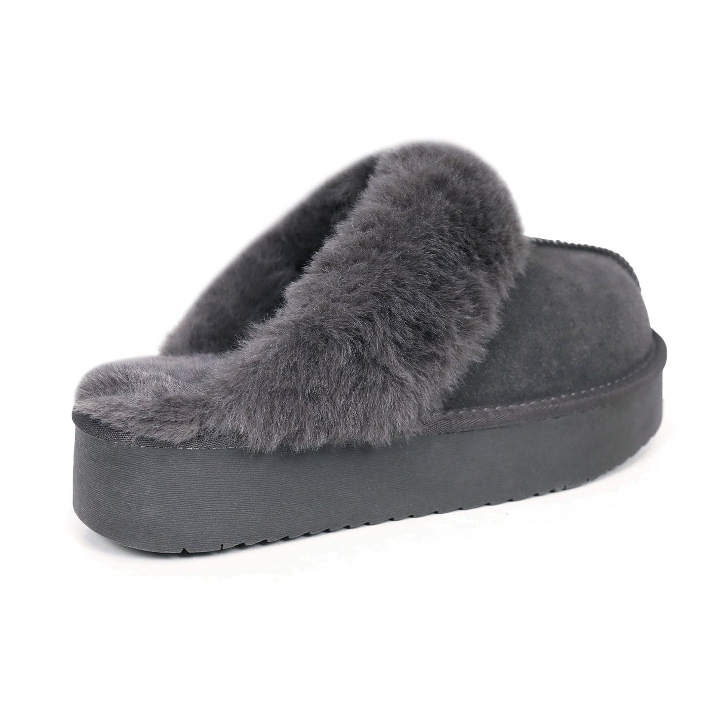CloudStep Furry Platform Slippers