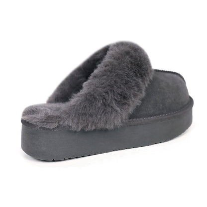 CloudStep Furry Platform Slippers