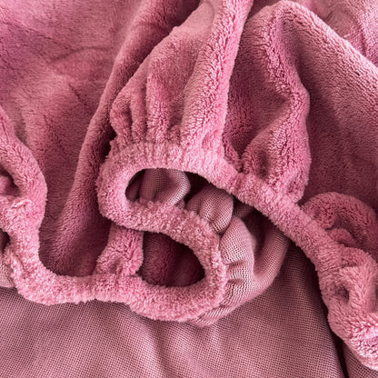 MonoFloral Milk Velvet Fitted Sheet