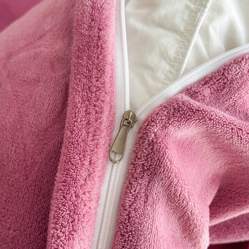 MonoFloral Milk Velvet Fitted Sheet