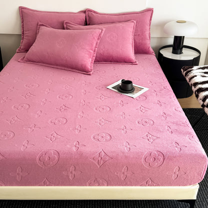 MonoFloral Milk Velvet Bedding