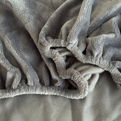 MonoFloral Milk Velvet Fitted Sheet