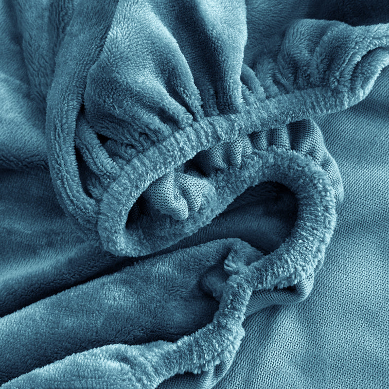 MonoFloral Milk Velvet Fitted Sheet