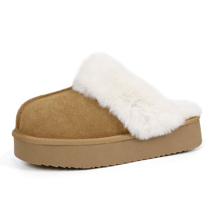 CloudStep Furry Platform Slippers
