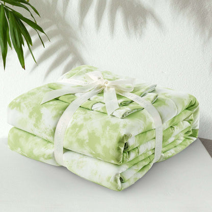 Premium Tie-Dye Cooling Comforter Set for Hot Sleepers