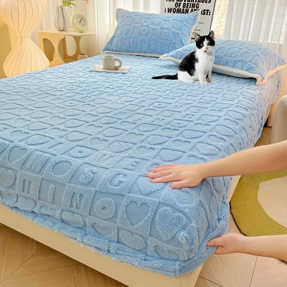 ComfyHeart Print Fitted Sheet