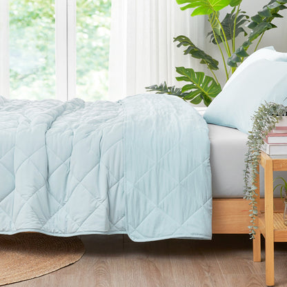 Chill Weave Square Cooling Blanket for Year-Round Comfort