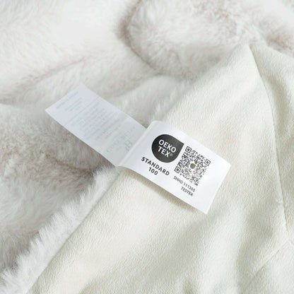 Luxurious CozyBliss Faux Fur Throw Blanket for Stylish Comfort
