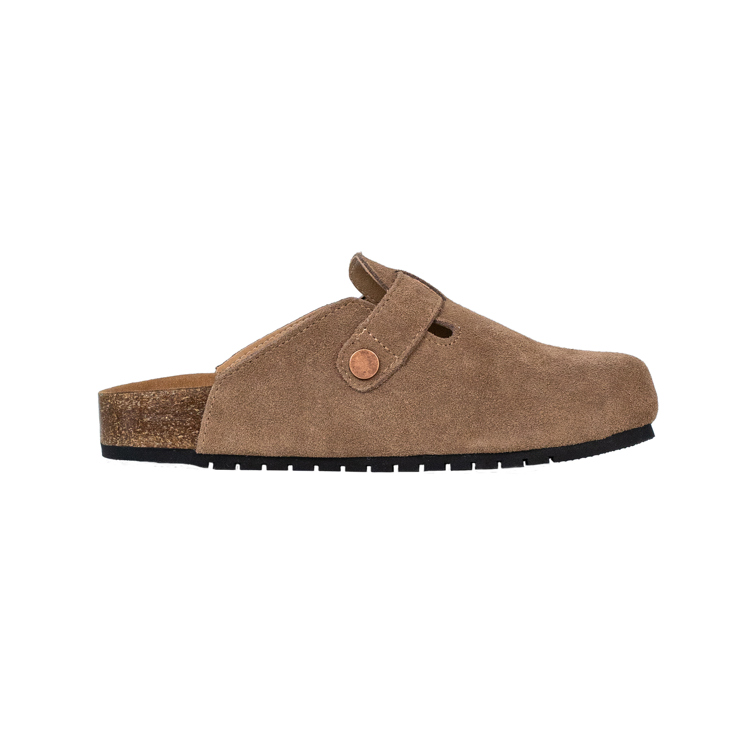 CloudTread Suede Cork Clogs