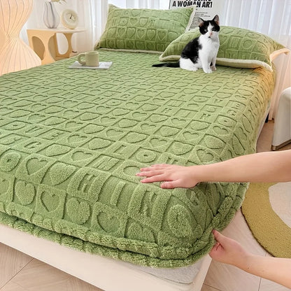 ComfyHeart Print Fitted Sheet