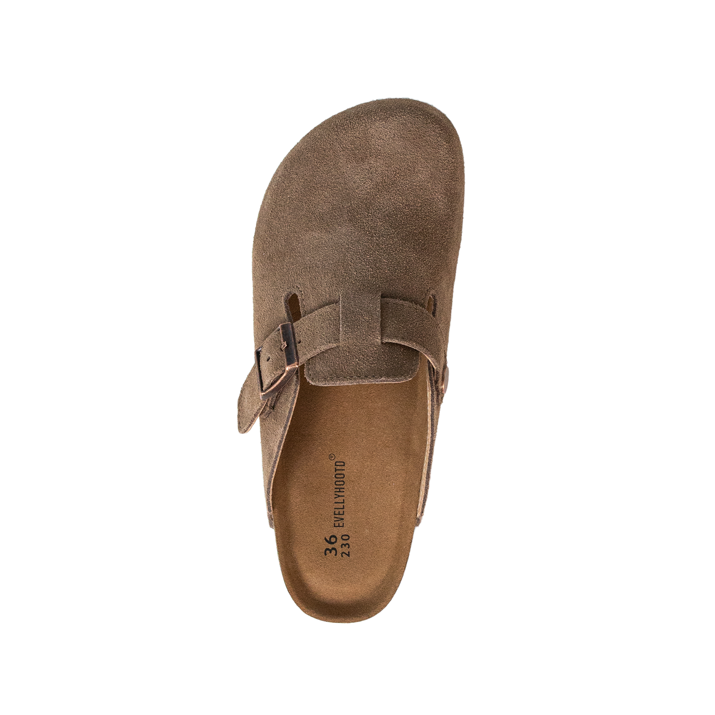 CloudTread Suede Cork Clogs