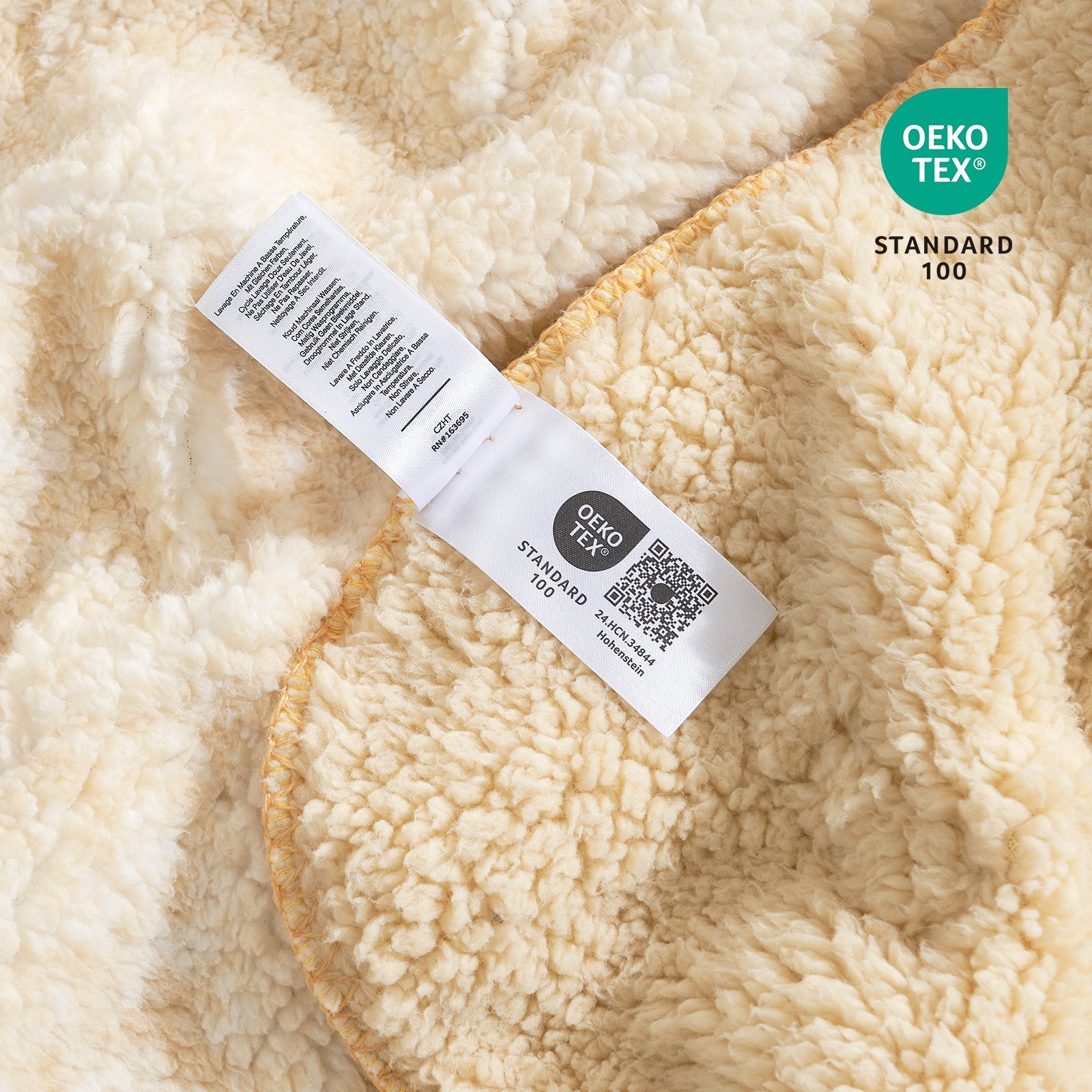 Cozy Bliss Reversible Dual-Sided Sherpa Throw Blanket