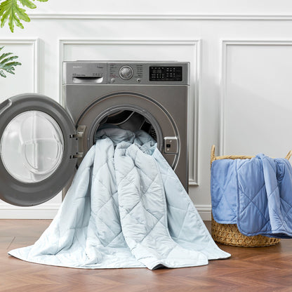 Chill Weave Square Cooling Blanket for Year-Round Comfort