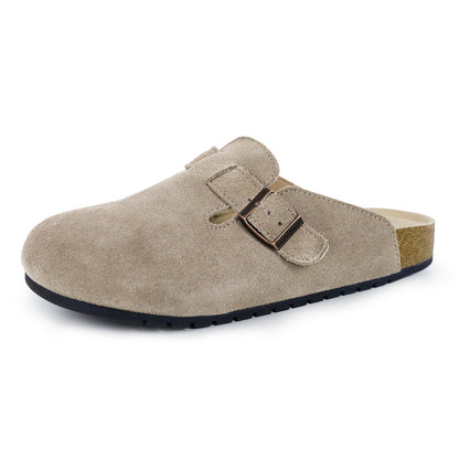 CloudTread Suede Cork Clogs