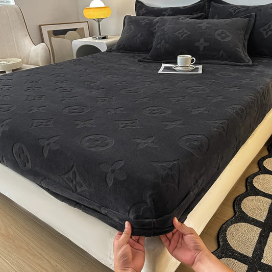 #21130d

Luxurious Milk Velvet Fitted Sheet for Queen Size Mattress