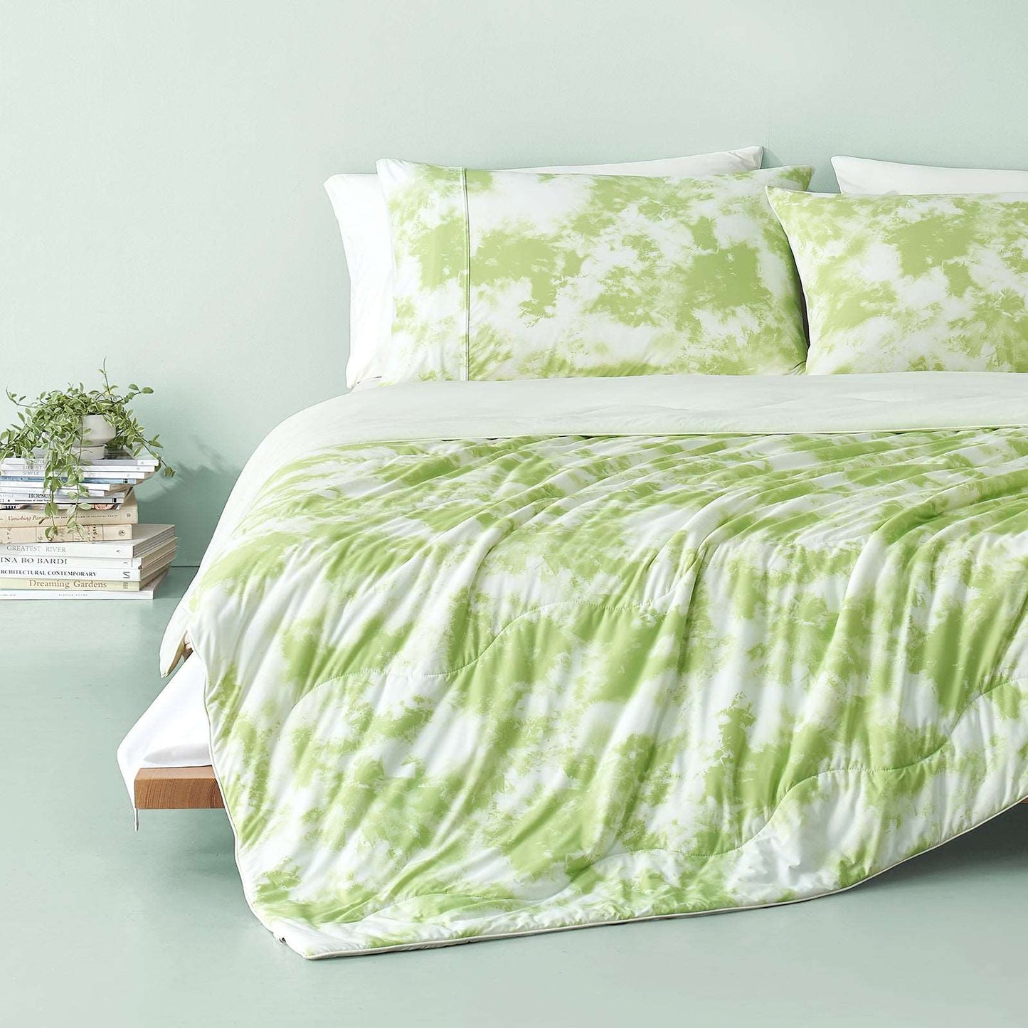 Premium Tie-Dye Cooling Comforter Set for Hot Sleepers