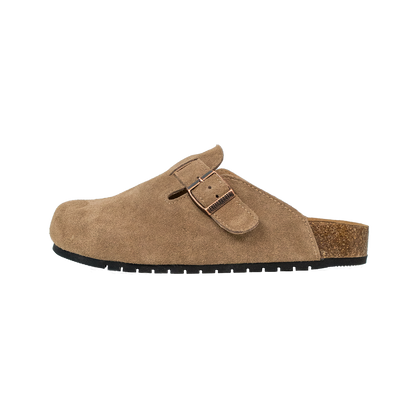 CloudTread Suede Cork Clogs