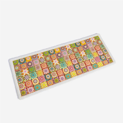 Elegant Garden Chic Cotton Couch Cover for Pet Protection